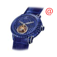 Jacob & Co Caviar Tourbillon CV201.30.BB.BB.AFL4D Manual Wind 18kt White Gold Dark Blue Dial - Luxury Replica Watch