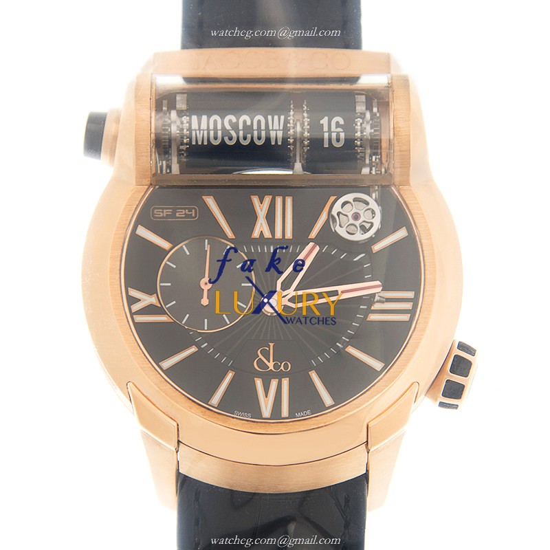 Jacob & Co ES100.40.NS.LR.A CA4D EPIC SF24 Auto 18kt Rose Gold Replica Watch - Luxury Swiss Clone - Luxury Replica Watch