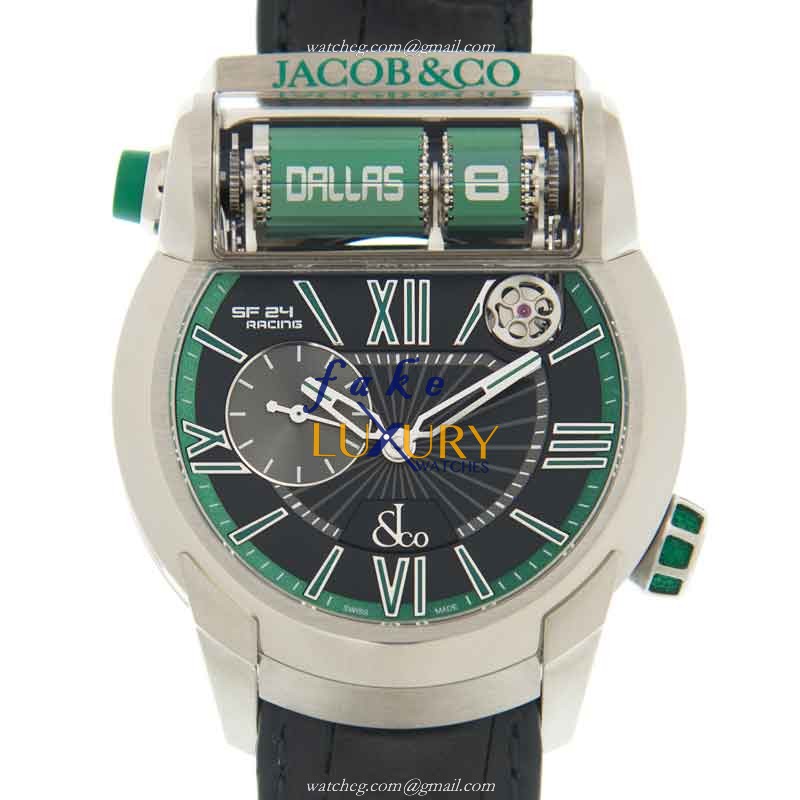 Jacob & Co ES101.20.NS.YG.ACA4D EPIC SF24 Titanium Auto - Black Dial - Replica Watch - Luxury Replica Watch
