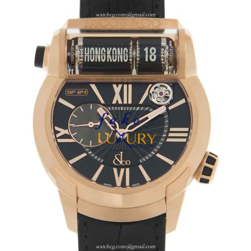 Jacob & Co ES101.40.NS.LR.ACA4D - Automatic - 18kt Rose Gold Case - Replica Watch - EPIC SF24 - Luxury Replica Watch
