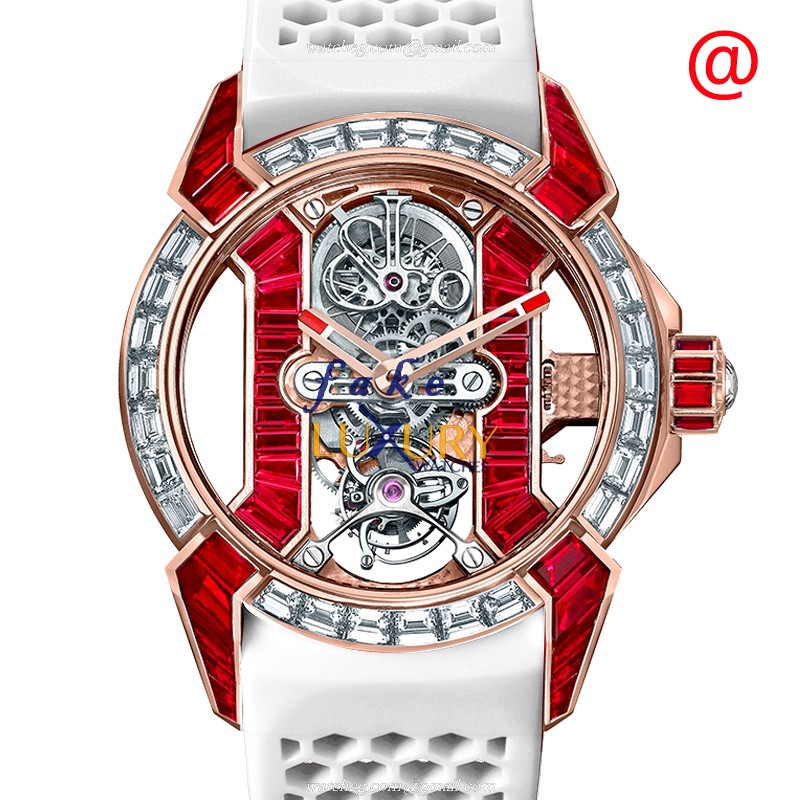 Jacob & Co EX500.40.BD.BR.ALB4A Manual Wind 18kt Rose Gold Replica Watch - Ceramic Bezel, Swiss - Luxury Replica Watch