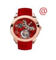 Jacob & Co PT510.40.NS.MR.ABVEA Palatial Manual Wind 18kt Rose Gold Replica Watch with Red Dial & - Luxury Replica Watch