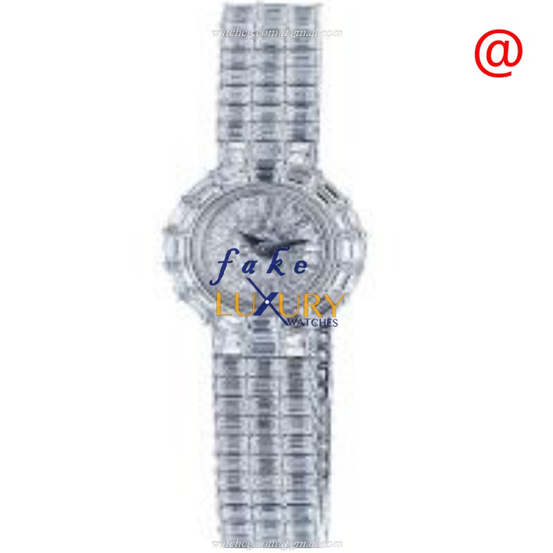Jacob & Co TP-3701 - Replica Watch - 18kt White Gold Case - Diamond - Silver Dial - Folding Clasp - Luxury Replica Watch