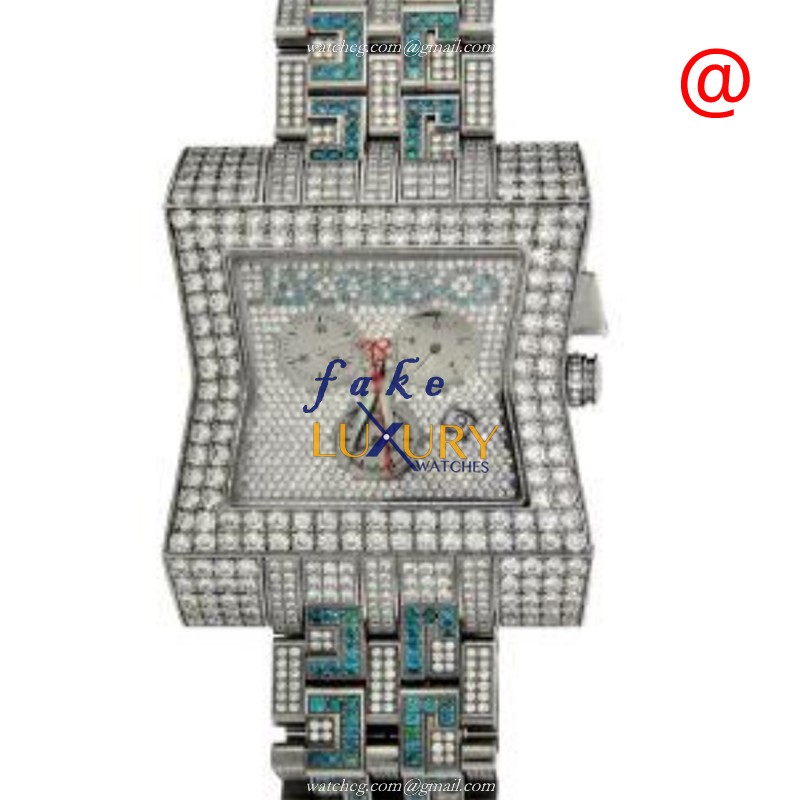 Jacob & Co VEGASBDC Quartz Stainless Steel & Diamond Replica Watch - Model VEGASBDC.01 - Luxury Replica Watch