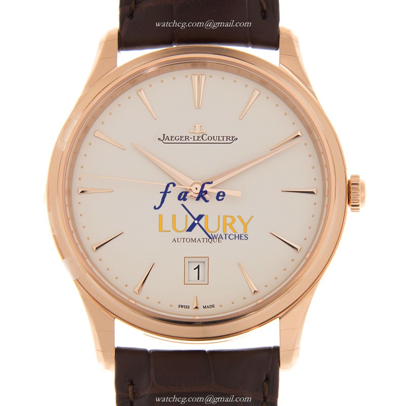 Jaeger-Lecoultre Q1232510 Master Ultra Thin Automatic 18kt Rose Gold Replica Watch - Swiss Movement - Luxury Replica Watch