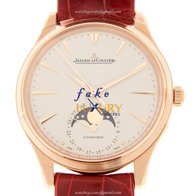 Jaeger-Lecoultre Q1252520 Master Ultra Thin Automatic 18kt Rose Gold Replica Watch - Luxury Replica Watch