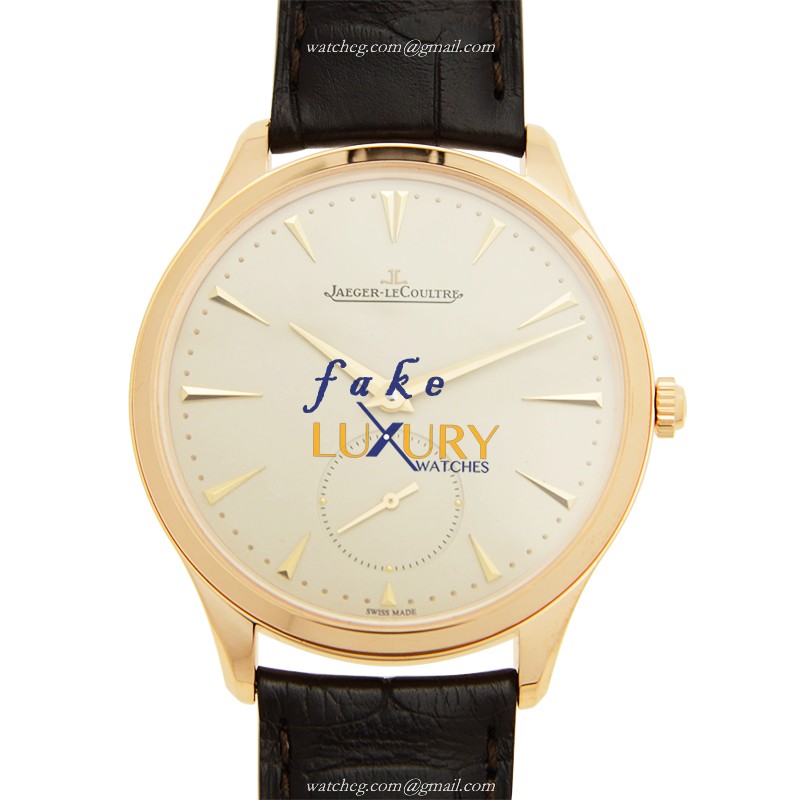Jaeger-Lecoultre Q1272510 MASTER ULTRA THIN Automatic 18kt Rose Gold Replica Watch - Luxury Replica Watch
