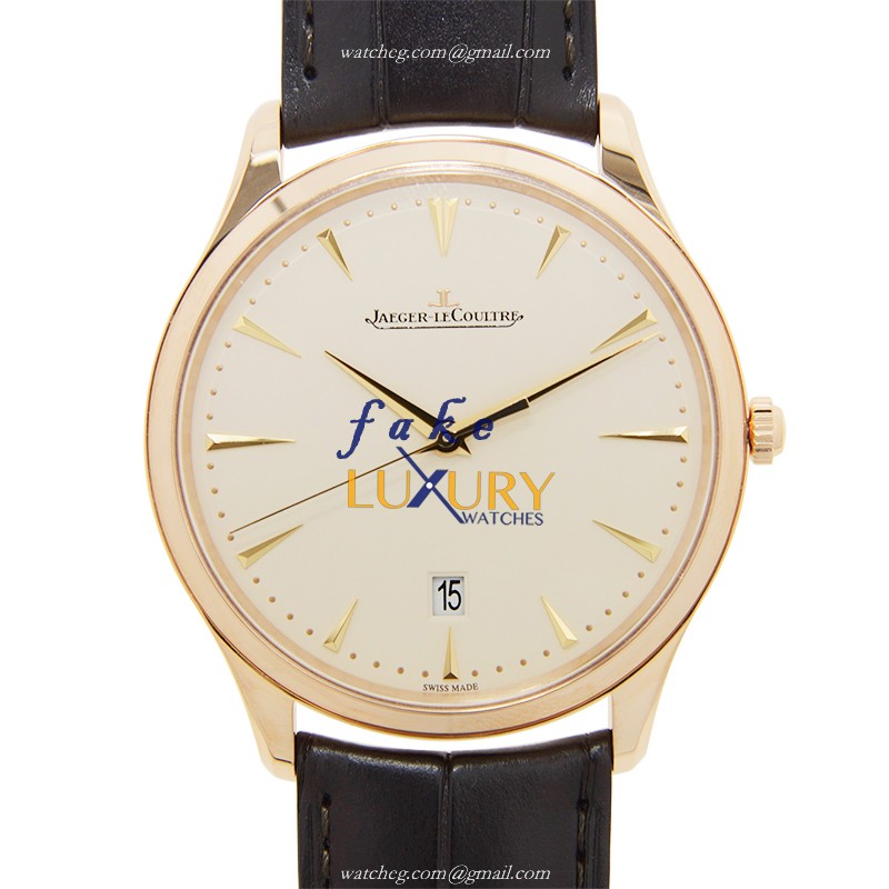 Jaeger-Lecoultre Q1282510 MASTER ULTRA THIN Automatic 18kt Rose Gold - Replica Watch - Case: 40mm - Luxury Replica Watch