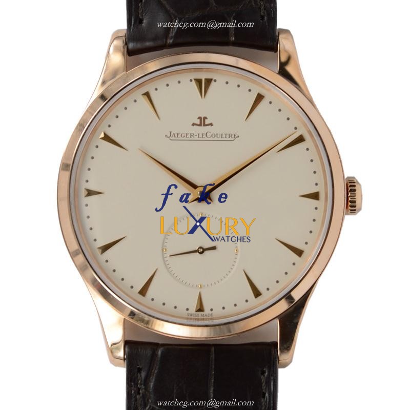 Jaeger-Lecoultre Q1352420 MASTER ULTRA THIN Auto 18kt Rose Gold Case Replica Watch - Luxury Replica Watch