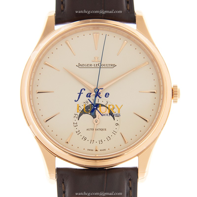 Jaeger-Lecoultre Q1362510 MASTER ULTRA THIN AUTO 18kt Rose Gold Replica Watch - Luxury Replica Watch