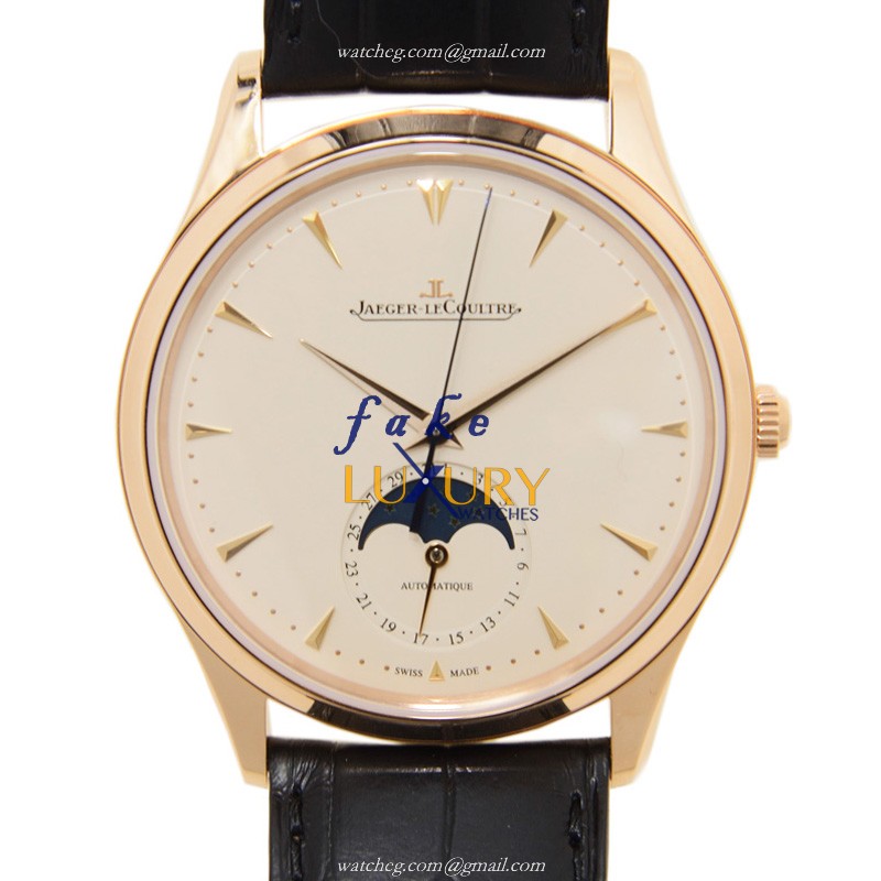Jaeger-Lecoultre Q1362520 - Master Ultra Thin - Automatic - 18kt Rose Gold - Replica Watch - 39mm - Luxury Replica Watch