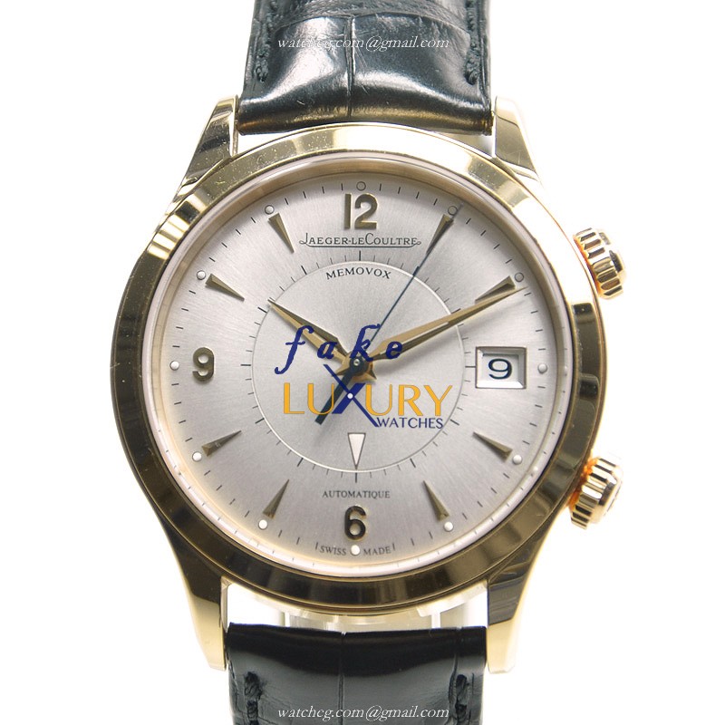 Jaeger-Lecoultre Master Ultra Thin Q1412430 - Automatic - 18kt Rose Gold - Silver Dial - Replica - Luxury Replica Watch