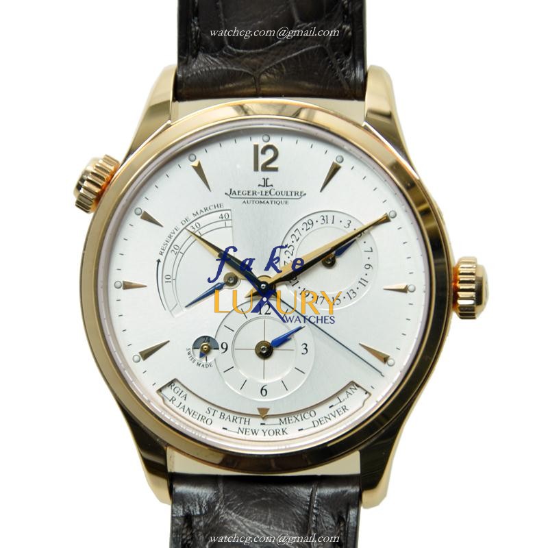 Jaeger-Lecoultre Q1422421 AUTO 18kt Rose Gold Ceramic Replica Watch | 39mm Master Ultra Thin - Luxury Replica Watch