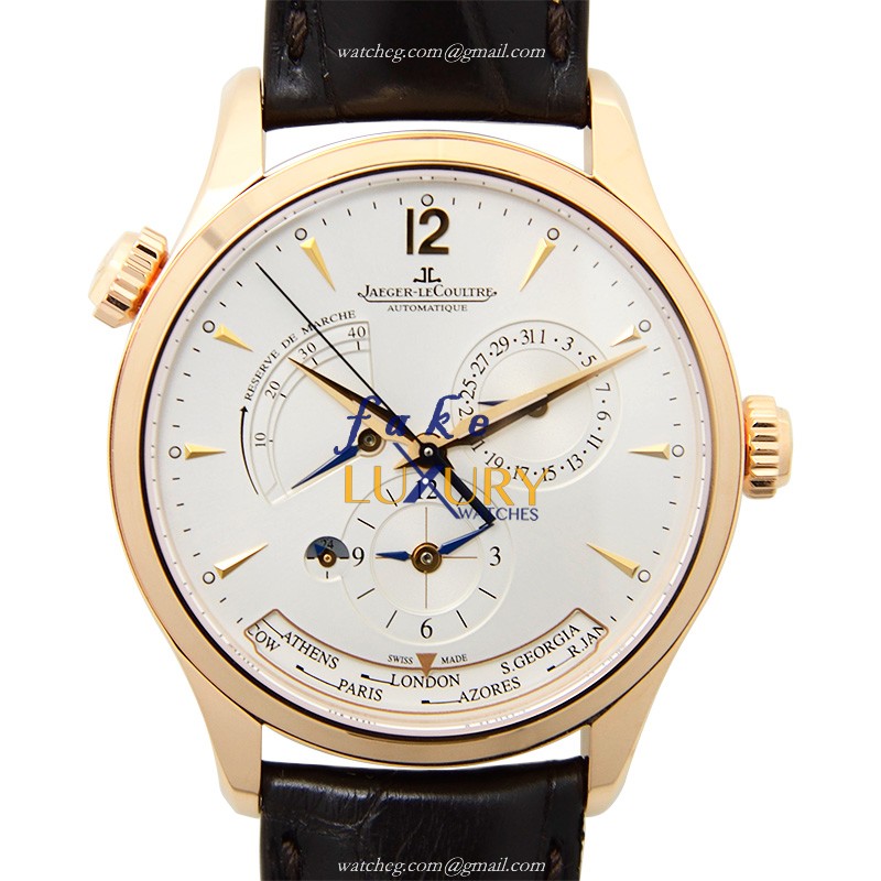 Jaeger-Lecoultre Q1422521 Master Ultra Thin Auto 18kt Rose Gold Replica Watch - Swiss Movement - Luxury Replica Watch