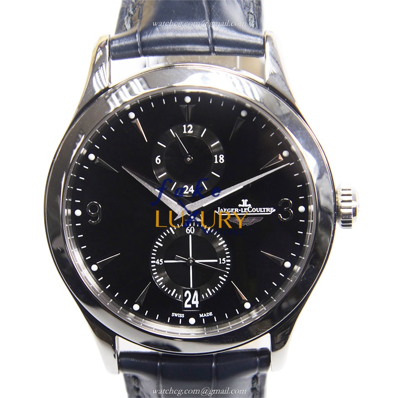 Jaeger-Lecoultre Q162847N Master Ultra Thin Automatic Black Dial Stainless Steel Replica Watch - Luxury Replica Watch