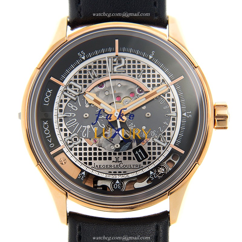 Jaeger-Lecoultre Q1972472 | AUTO | 18kt Rose Gold | Ultra Thin | Replica Watch - Luxury Replica Watch