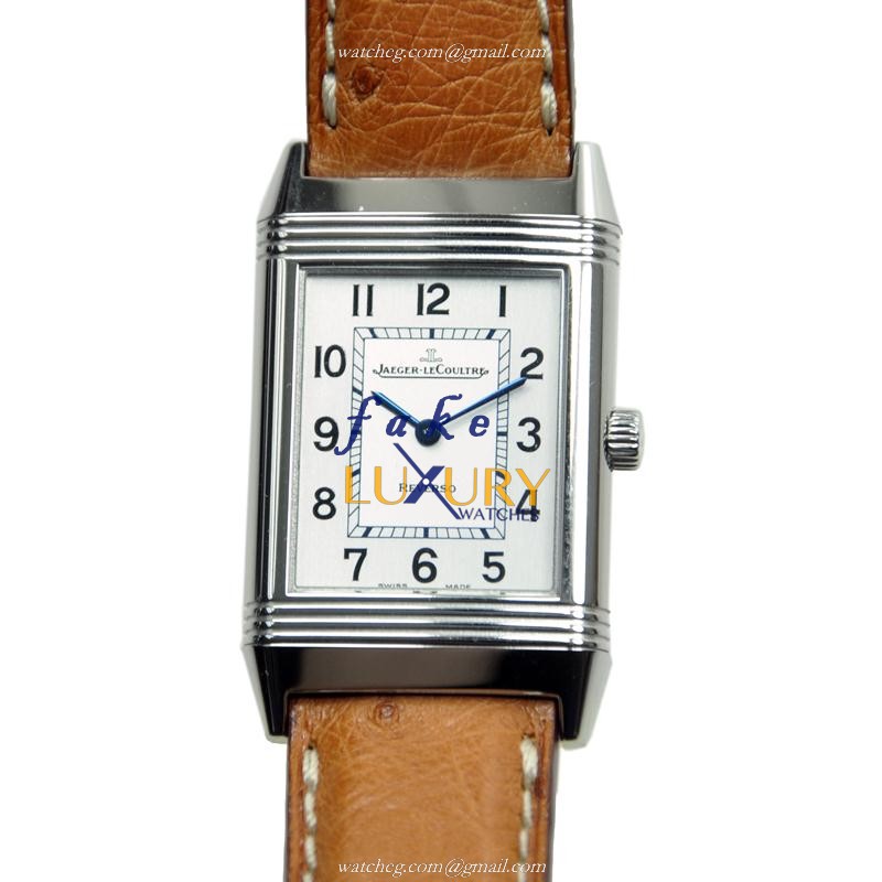 Jaeger-Lecoultre Q2508411 REVERSO Manual Wind Stainless Steel Watch - 38.5x23.1mm - Silver Dial - Luxury Replica Watch
