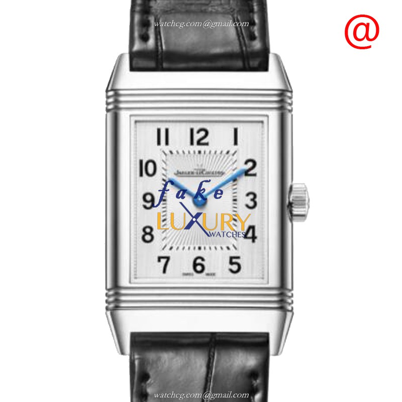Jaeger-Lecoultre Q2548440 REVERSO Manual Wind Stainless Steel Replica Watch, 24.4mm, Silver Dial - Luxury Replica Watch