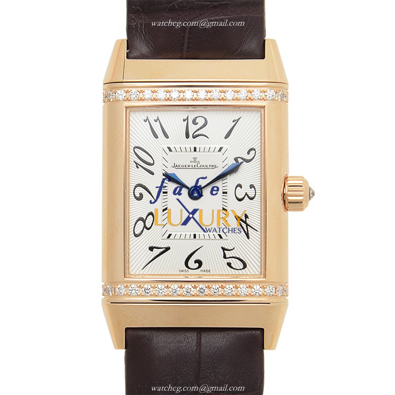 Jaeger-Lecoultre Q2562402 REVERSO Manual Wind 18kt Rose Gold & Diamonds Replica Watch - Q2562402 - Luxury Replica Watch