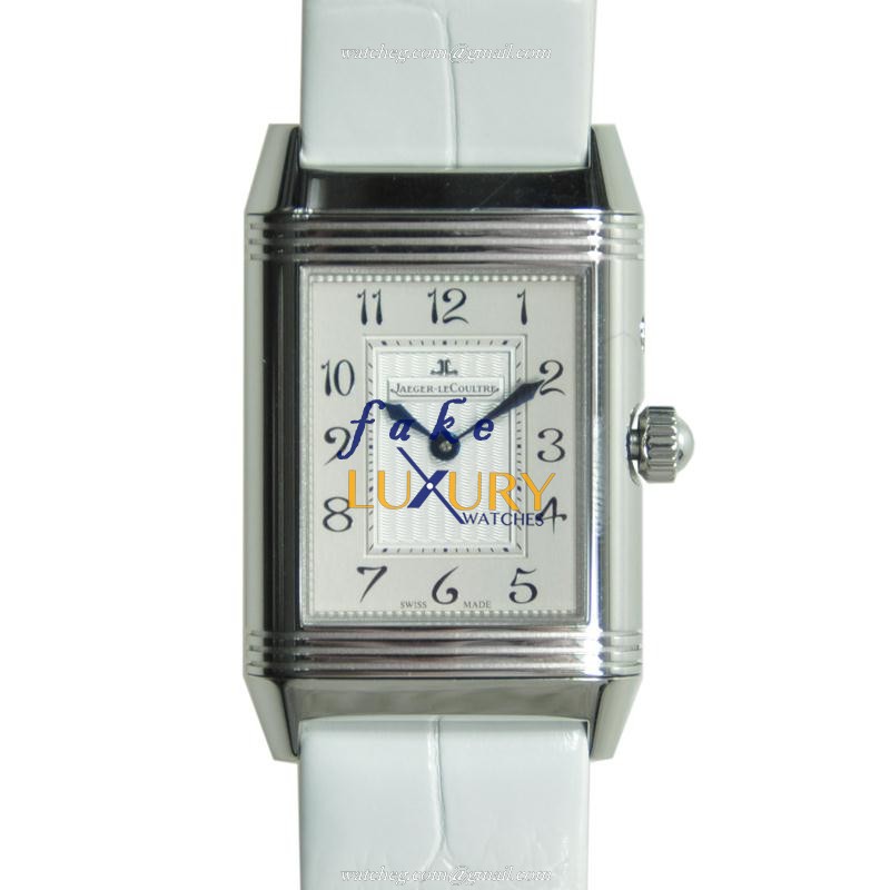 Jaeger-Lecoultre Q2698420 REVERSO Manual Wind Stainless Steel Replica Watch, 40.2X25mm, Silver - Luxury Replica Watch