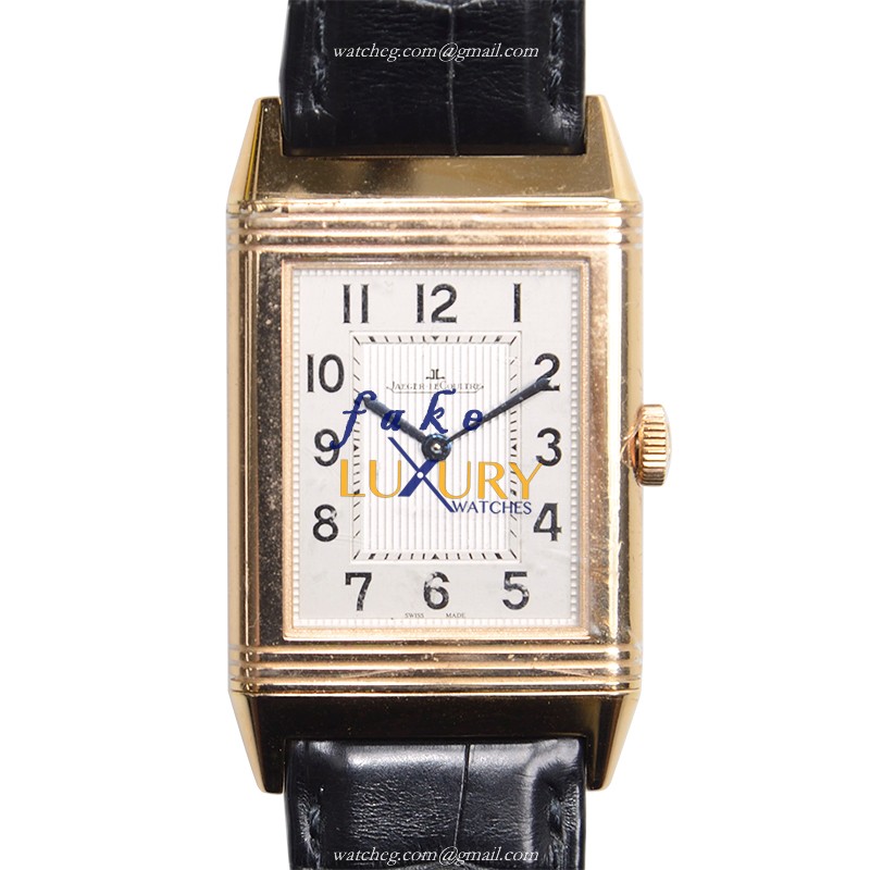 Jaeger-Lecoultre Q2782520 Manual Wind 18kt Rose Gold Case, Silvery White Dial Replica Watch - Luxury Replica Watch