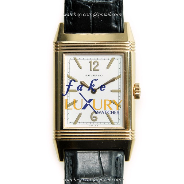 - JAEGER-LECOUTRE Q2782521 REVERSO 18KT ROSE GOLD AUTO - WHITE DIAL Replica Watch - Luxury Replica Watch