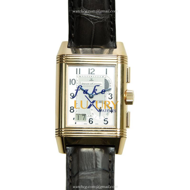 Jaeger-Lecoultre Q3022420 - REVERSO - Automatic - 18kt Rose Gold Case - Replica Watch - 39mm White - Luxury Replica Watch