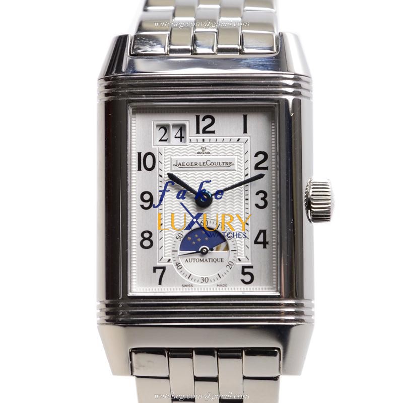 Jaeger-Lecoultre Q3038120 REVERSO Automatic Stainless Steel Replica Watch, 29X46.5mm, Silver & - Luxury Replica Watch