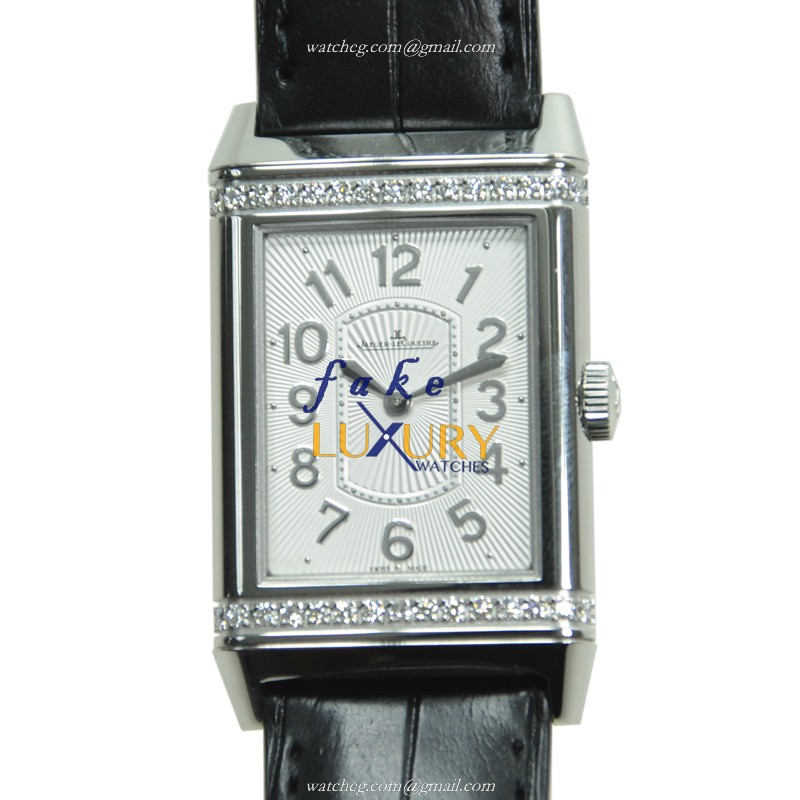 Jaeger-Lecoultre Q3208423 Manual Wind Stainless Steel Case Replica Watch - Silver & White Dial - Luxury Replica Watch