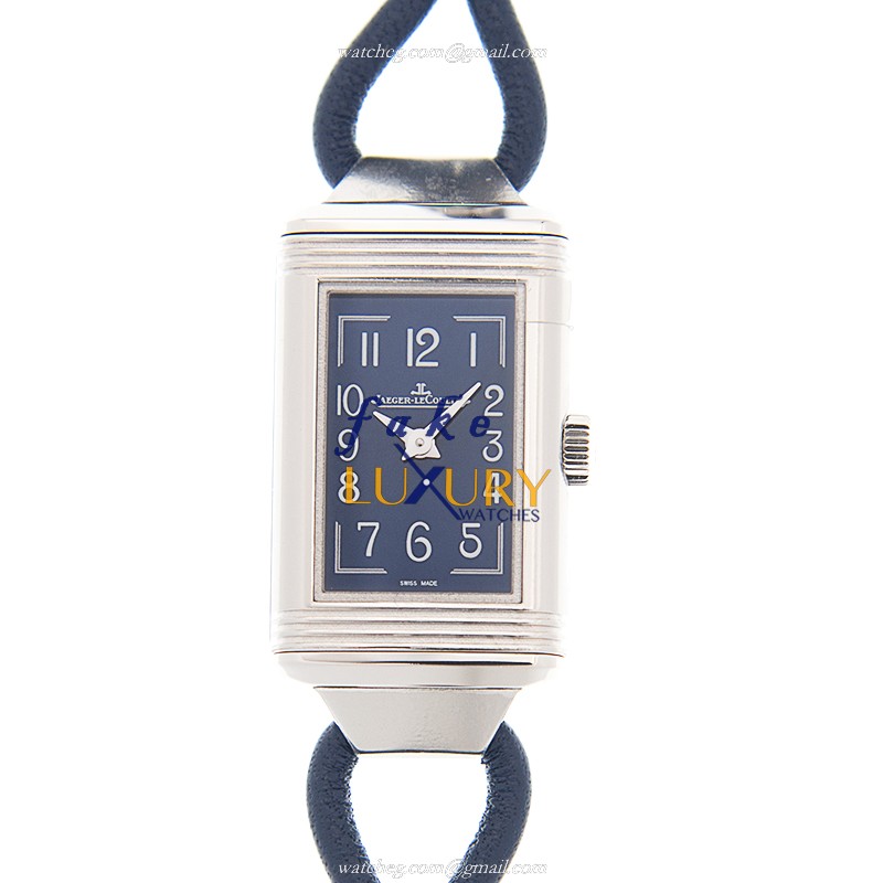 Jaeger-Lecoultre Q326858J REVERSO Quartz Steel | Blue Dial Blue Leather | Automatic | Replica Watch - Luxury Replica Watch
