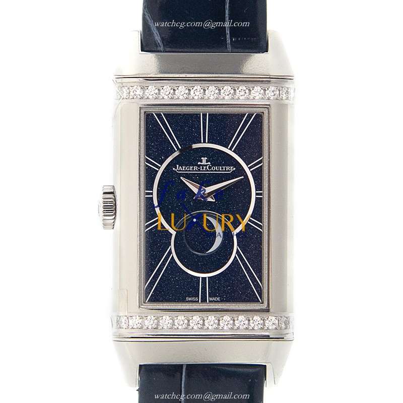 Jaeger-Lecoultre Q3358420 Manual Wind Replica Watch - Blue Ceramic Bezel & Sapphire Crystal - Luxury Replica Watch