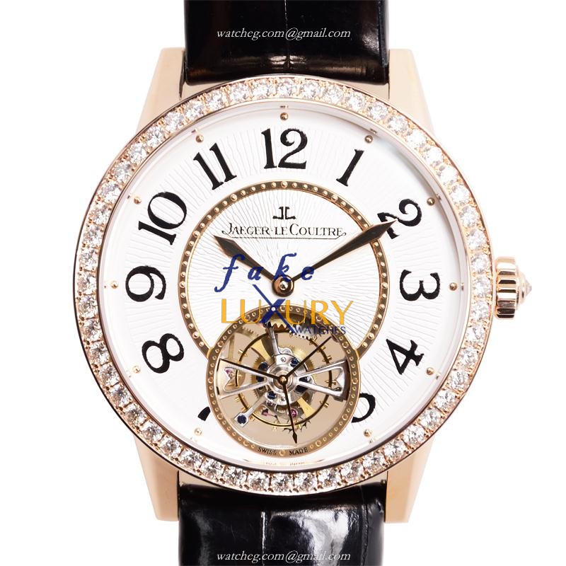 Jaeger-Lecoultre Q3412402 RENDEZ VOUS Automatic 18kt Rose Gold & Diamond Case Replica Watch - Luxury Replica Watch