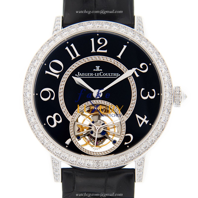 -99001 - Jaeger-Lecoultre Q34134E4 RENDEZ VOUS Automatic 18kt White Gold Diamond Replica Watch - Luxury Replica Watch