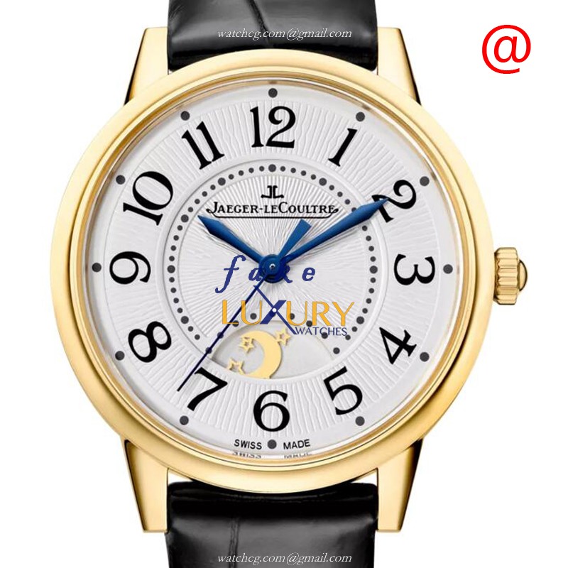 Jaeger-Lecoultre Q3441420 RENDEZ VOUS Auto 18kt YG Watch, Ceramic Bezel, Swiss Mov, White Dial - Luxury Replica Watch