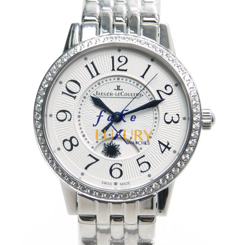 Jaeger-Lecoultre Q3448120 RENDEZ VOUS - Automatic - Steel Case - Silver & White Dial - Stainless - Luxury Replica Watch