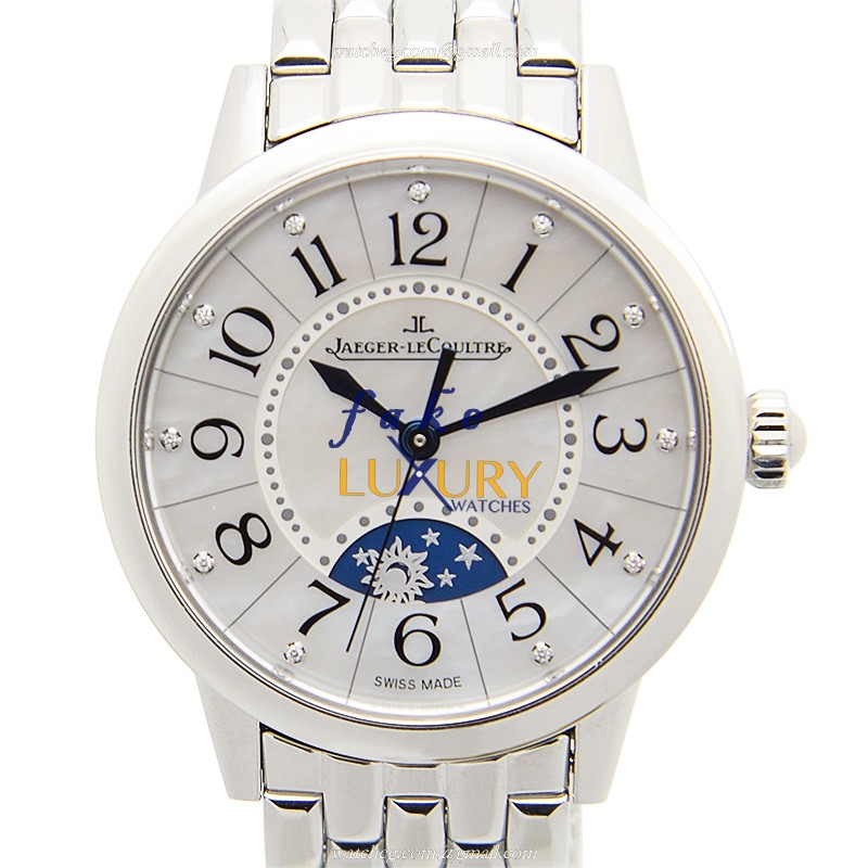 Jaeger-Lecoultre Q3468190 RENDEZ VOUS Automatic Stainless Steel Replica Watch - White Dial, Silver - Luxury Replica Watch