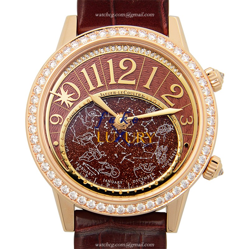 Jaeger-Lecoultre Q3482560 RENDEZ VOUS 18kt Rose Gold Diamond Automatic Replica Watch