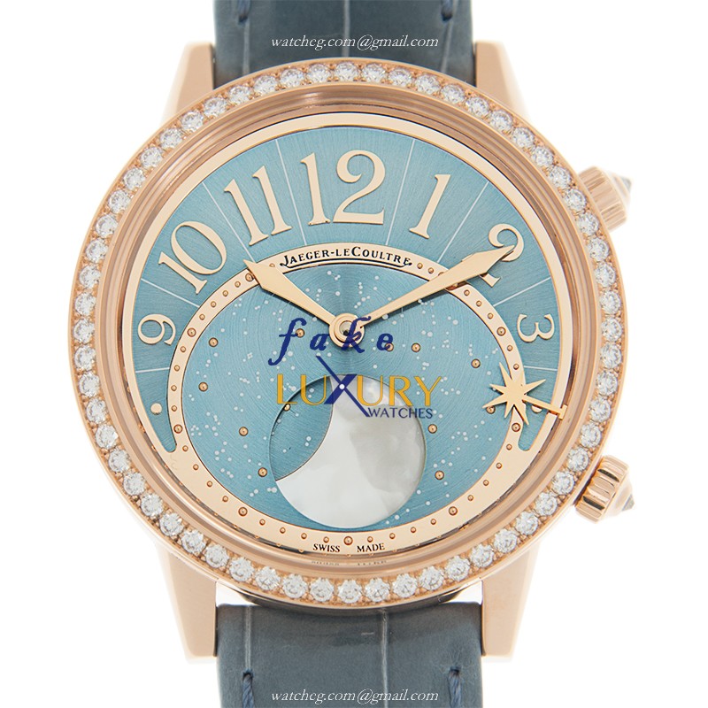 Jaeger-Lecoultre Q3522480 RENDEZ VOUS Automatic 18kt Rose Gold & Diamonds Replica Watch, Swiss - Luxury Replica Watch