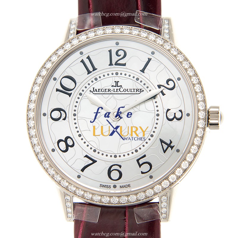 Jaeger-Lecoultre Q3563430 RENDEZ VOUS 18kt White Gold Diamond Automatic Replica Watch, Swiss - Luxury Replica Watch