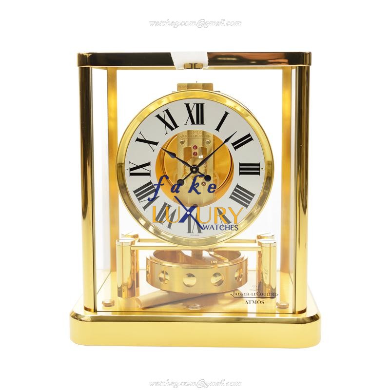 Jaeger-Lecoultre Q5101202 ATMOS CLASSIQUE Automatic PVD Gold Replica Watch, White Dial - Luxury Replica Watch