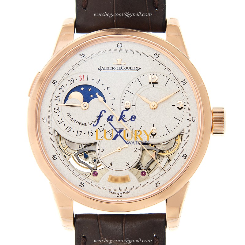 Jaeger-Lecoultre Q6042422 DUOMETRE Manual Wind 18kt Rose Gold Replica Watch - Swiss Movement - Luxury Replica Watch