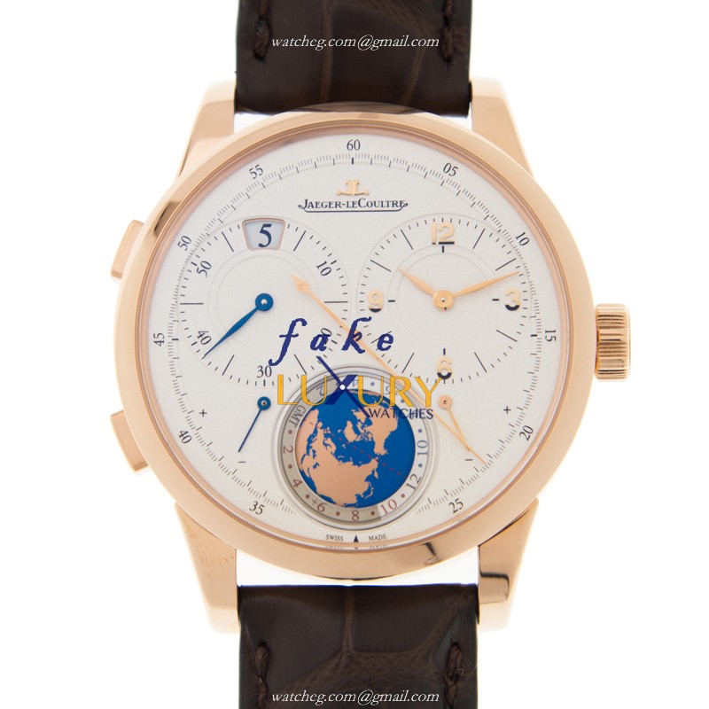 Jaeger-Lecoultre Q6062420 DUOMETRE Manual Wind 18kt Rose Gold Replica Watch - Case Material: 18kt - Luxury Replica Watch