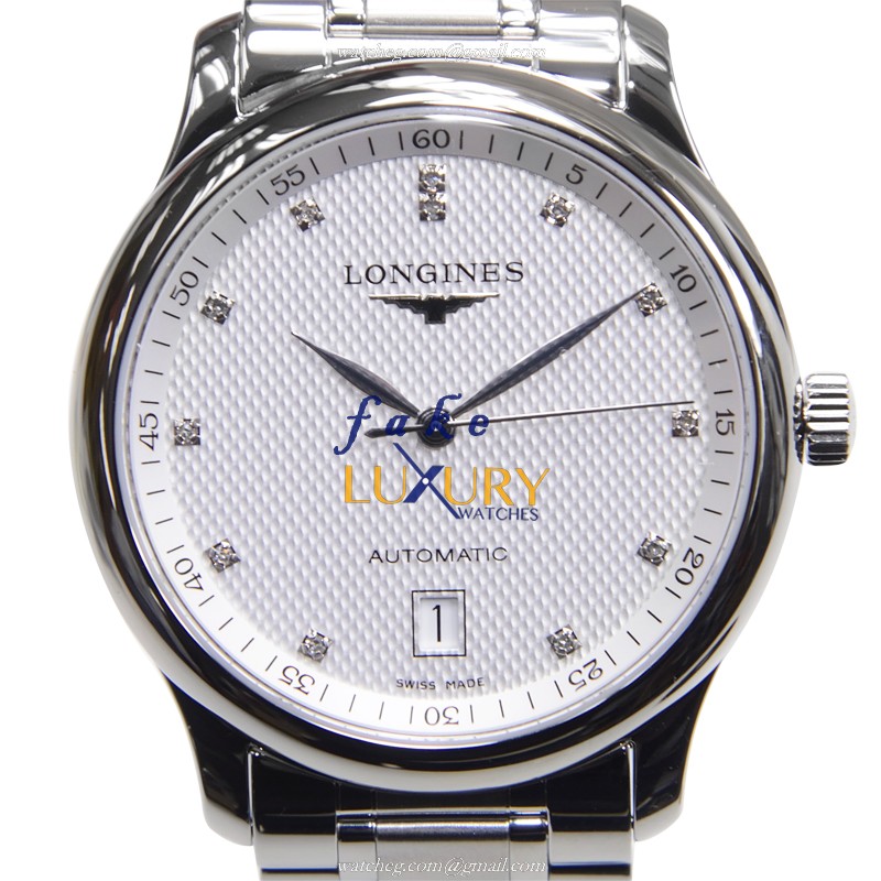 L2.628.4.77.6 - Longines Master Replica Watch Automatic Silver Dial Stainless Steel 38.5mm