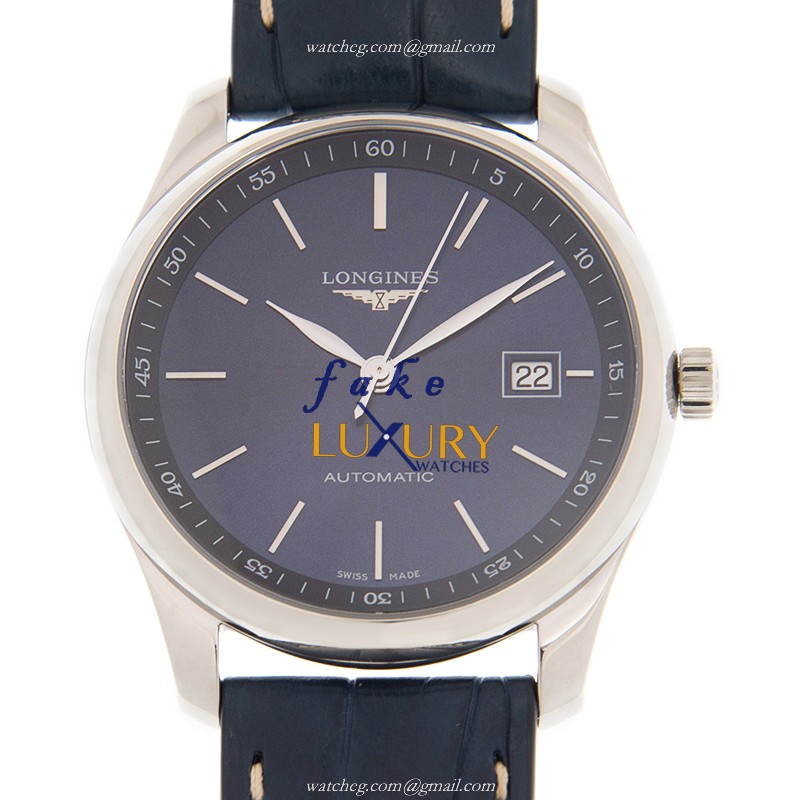 L2.793.4.92.2 - Longines Master Replica Watch - Automatic - Blue Dial - Steel