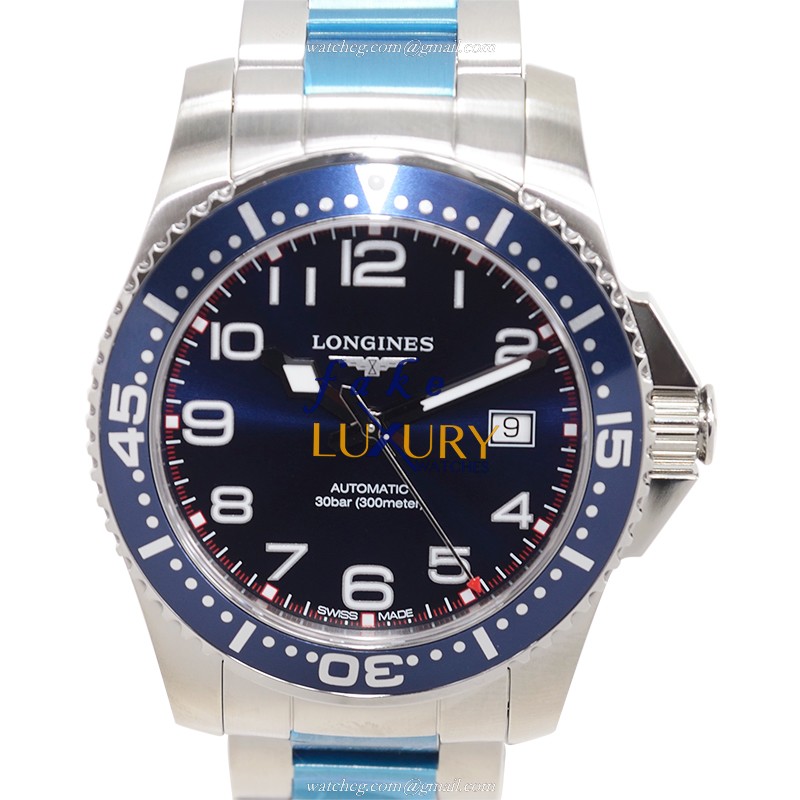 L3.695.4.03.6 - Longines Conquest Replica Watch Automatic Blue Dial Stainless Steel