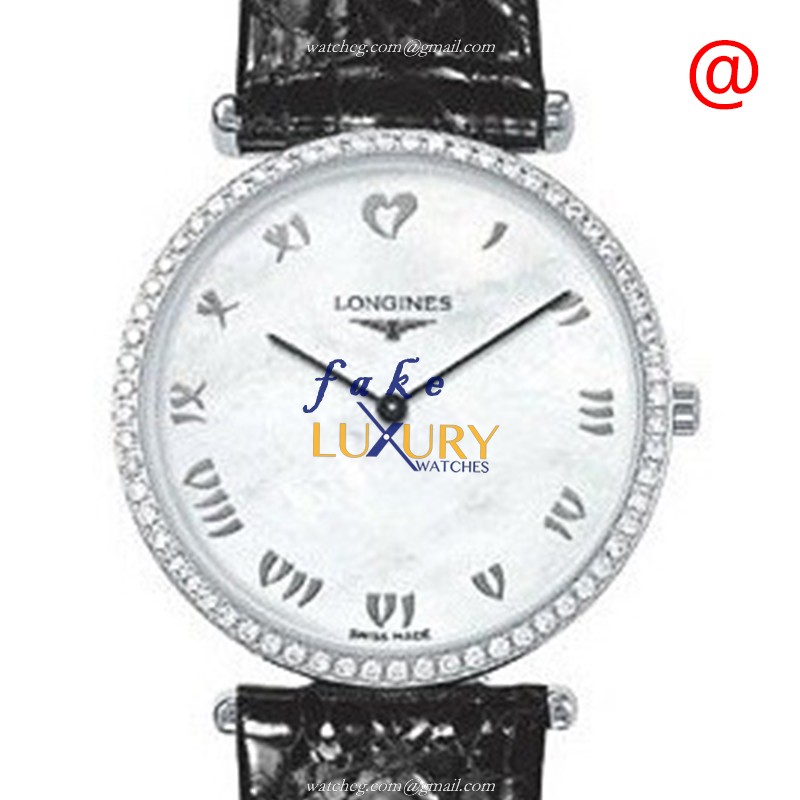 L4.741.0.09.2 - Longines La Grande Replica Watch - Quartz - White Mother of Pearl Dial