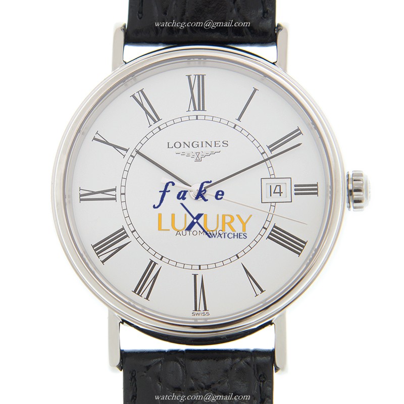 L4.922.4.11.2 - Longines Presence Replica Watch Automatic White Dial Steel