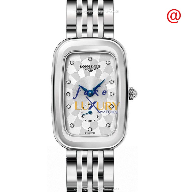 L6.143.4.77.6 - Longines Equestrian Replica Watch Quartz Silver Dial Stainless Steel 26mm