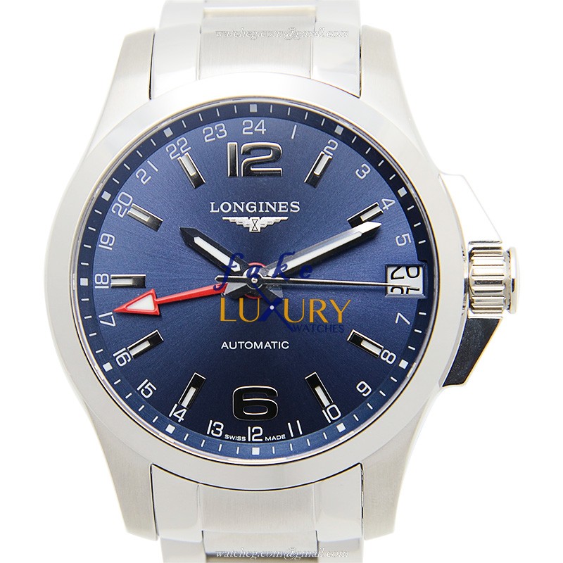 Longines Conquest Automatic Blue Dial L3.687.4.99.6 Stainless Steel Replica Watch