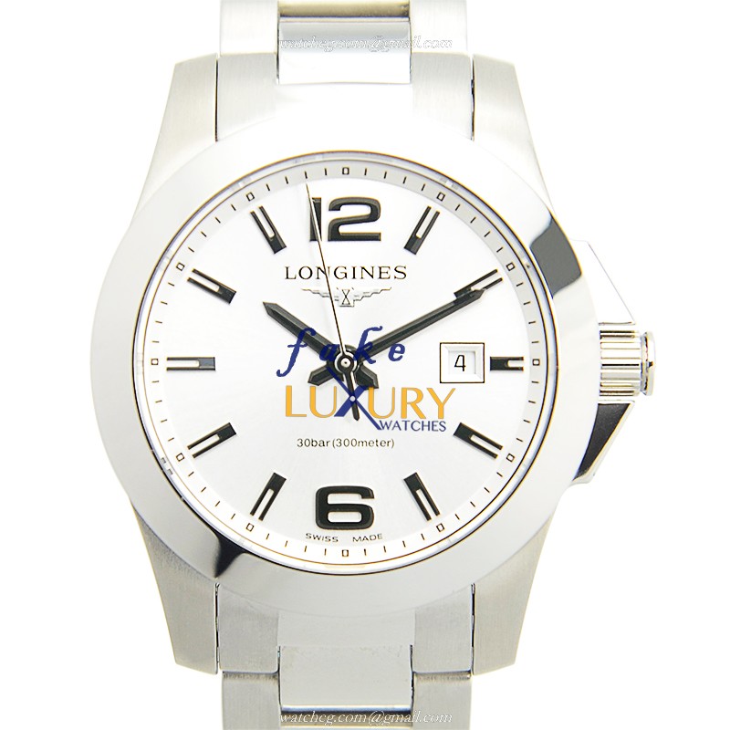 Longines Conquest L3.277.4.76.6 - Replica Watch - Quartz Movement - Stainless Steel Bracelet